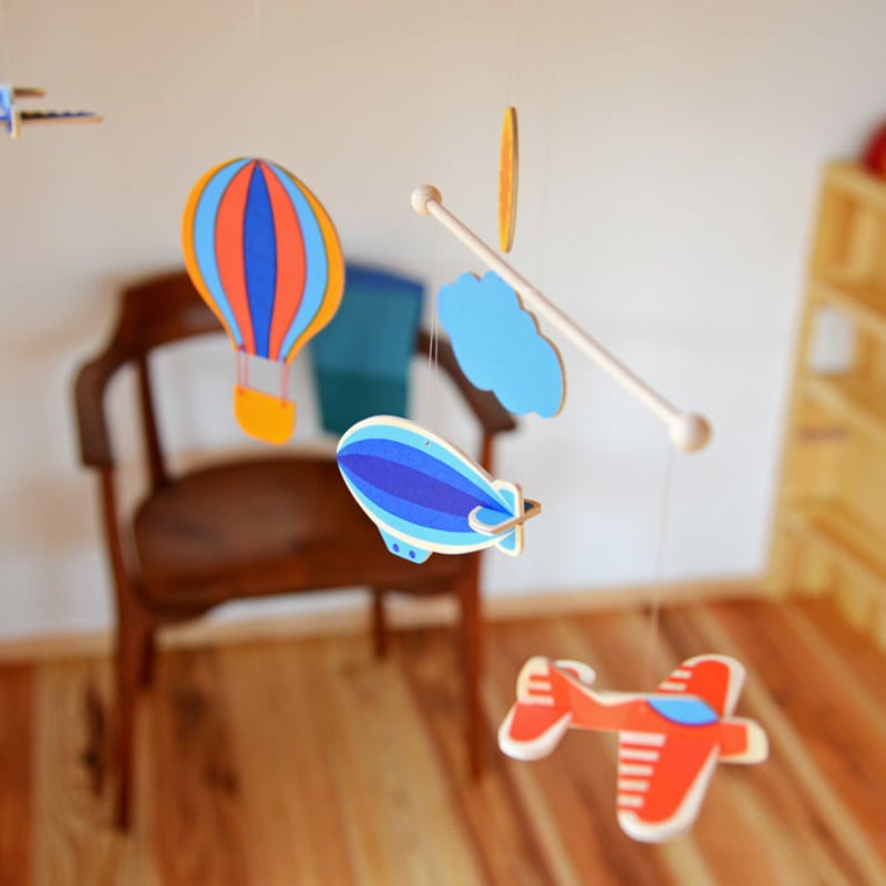 3ヶ月-〉モビール（立体）バルーン | TOYS&GIFT MOMO