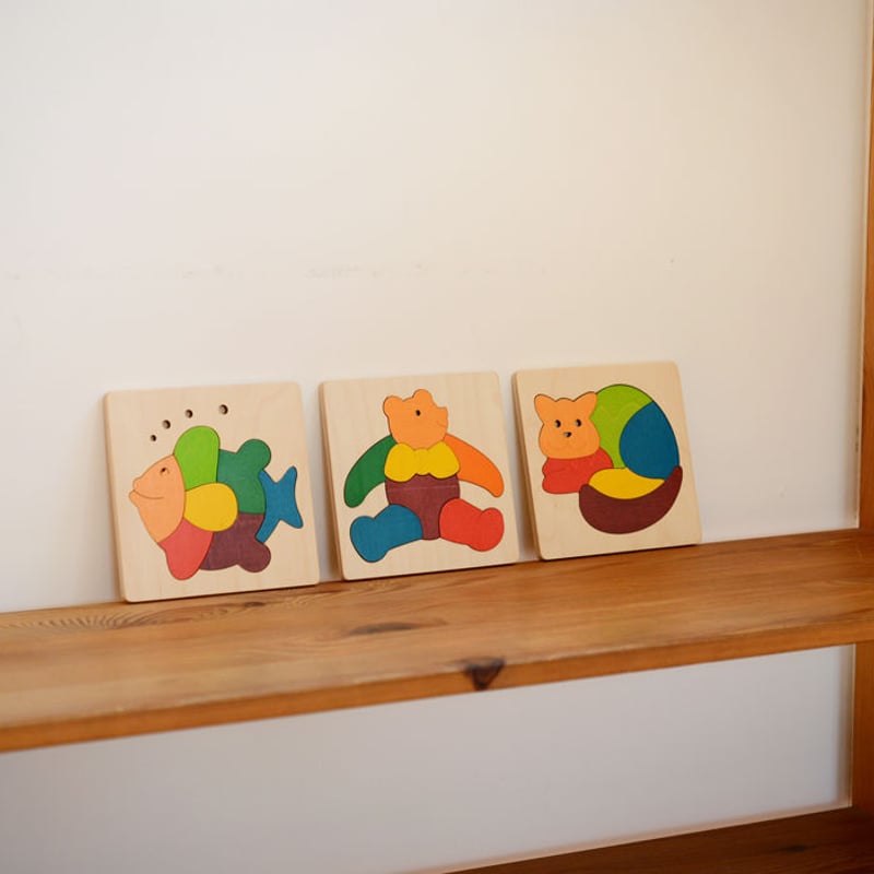 2才〉カラフルパズル さかな (7ピース) | TOYS&GIFT MOMO