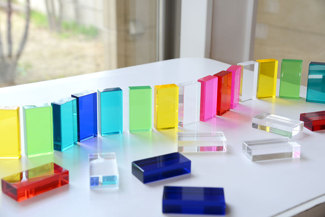 お取寄せ1週間※〈2才-〉Luxyルクシーブロック レンガ積木 (96ピース