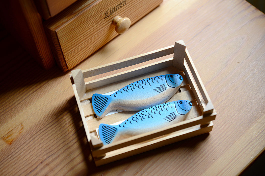 3才-〉Erzi さかな(青) 1個 | TOYS&GIFT MOMO