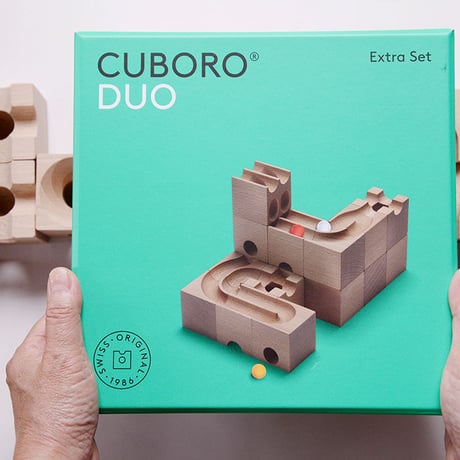 cuboro 2点セット　『スタンダード54P』『クゴリーノ37P』合計91P cuboro（キュボロ）の選び方と遊び方【cuboro正規販売店