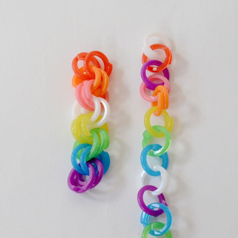 3才-〉チェーンリング 約100g カラー/白 | TOYS&GIFT MOMO