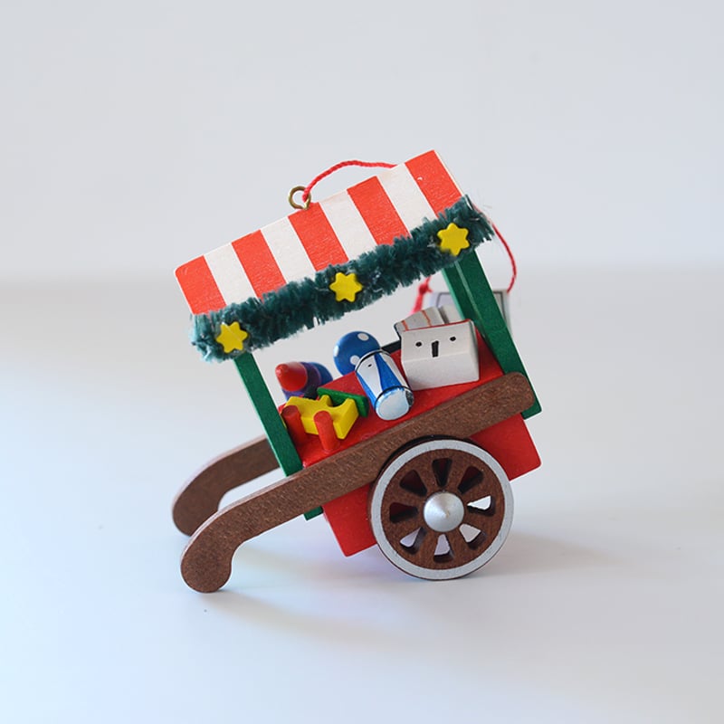 クリスマス】オーナメント おもちゃのマーケット車 | TOYS&GIFTS MOMO