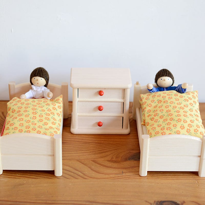 ドールハウス/家具】〈3才-〉二段ベッド | TOYS&GIFT MOMO