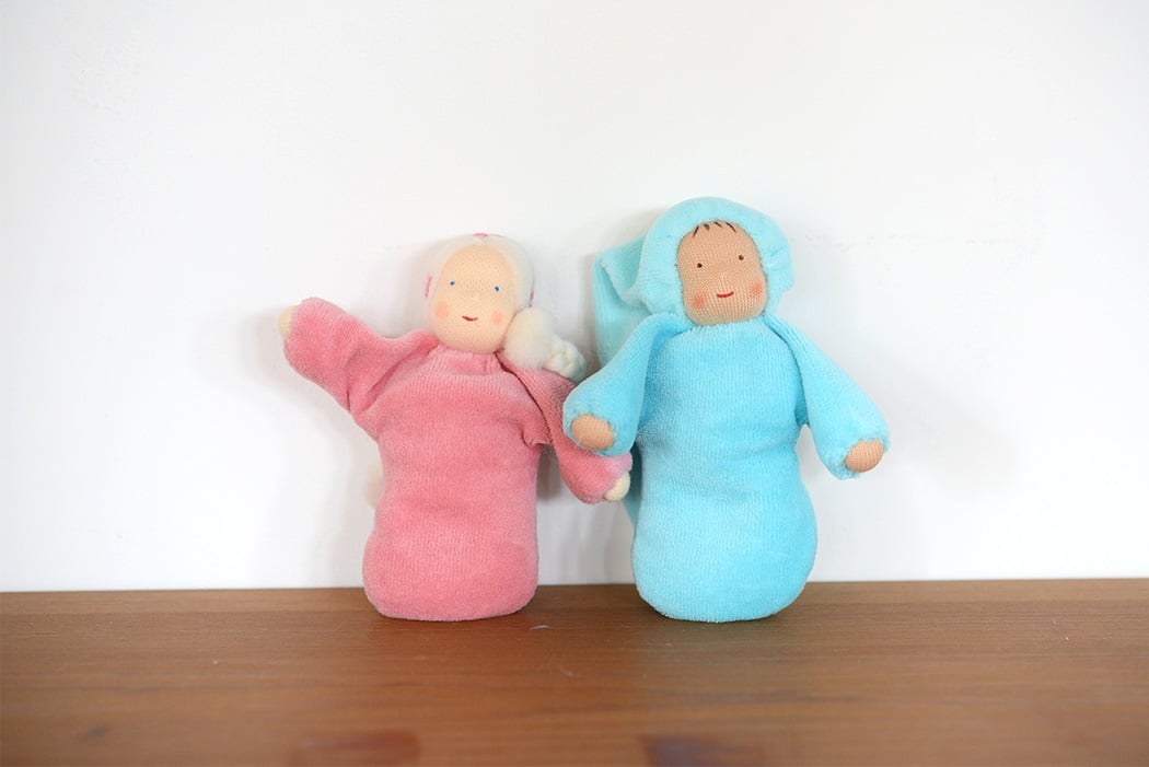 0才-7才〉ラベンダー人形 h12cm 水色 | TOYS&GIFT MOMO