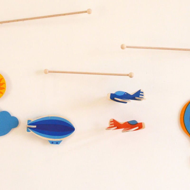 3ヶ月-〉モビール（立体）バルーン | TOYS&GIFT MOMO