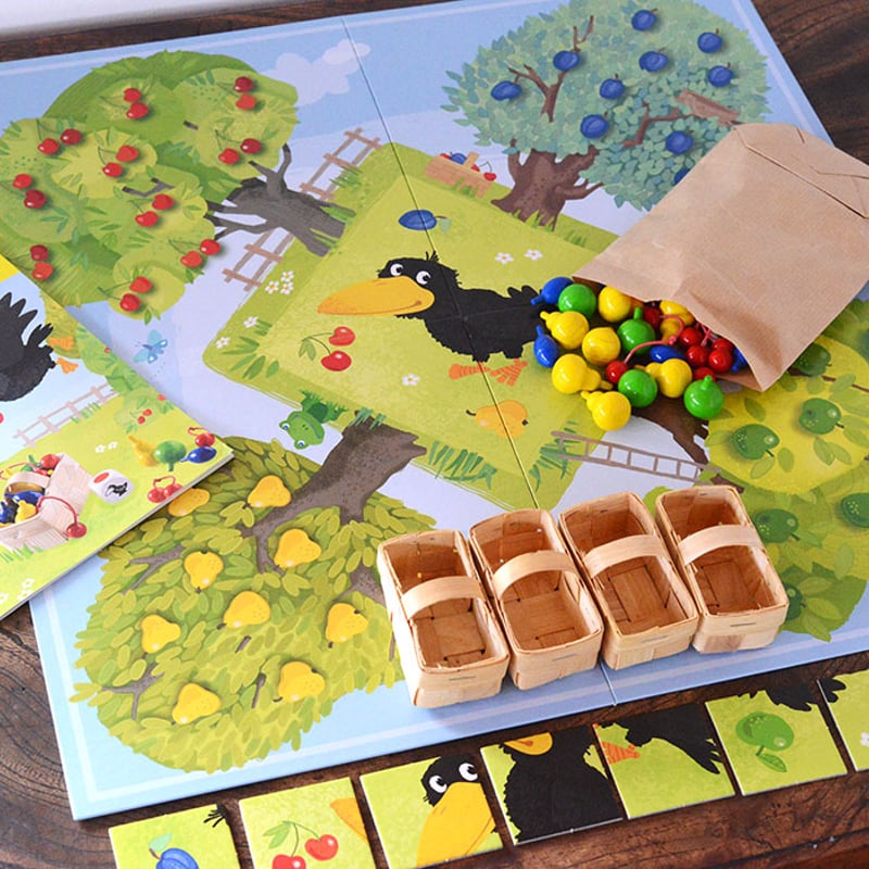 3才-4才〉果樹園ゲーム【協力のゲーム】 | TOYS&GIFT MOMO