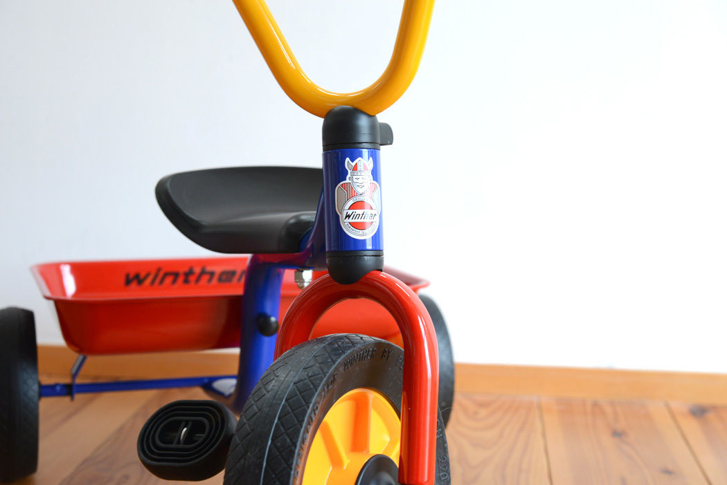 お取り寄せ品※〈2才-〉ウィンザー ペリカン三輪車Vハンドル