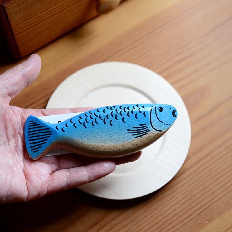 3才-〉Erzi さかな(青) 1個 | TOYS&GIFT MOMO