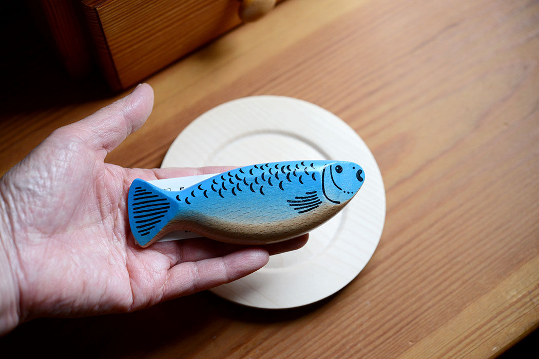 3才-〉Erzi さかな(青) 1個 | TOYS&GIFT MOMO