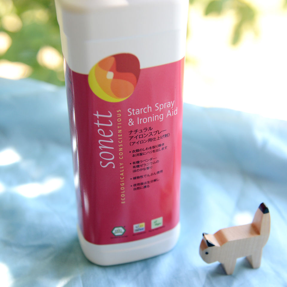 アイロン用仕上げ剤 】ソネット ナチュラルアイロンスプレー