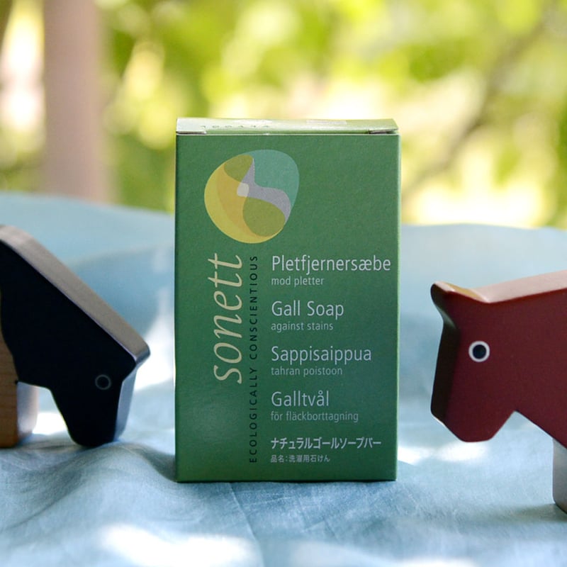 洗濯用しみ抜き石けん】ソネット ナチュラルゴールソープバー