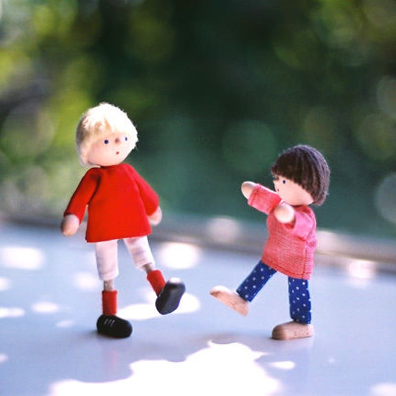 【専用】　スピールフォーム　人形セット Amazon | ママとパパの人形セット可動関節しっかりした髪の家族の人形