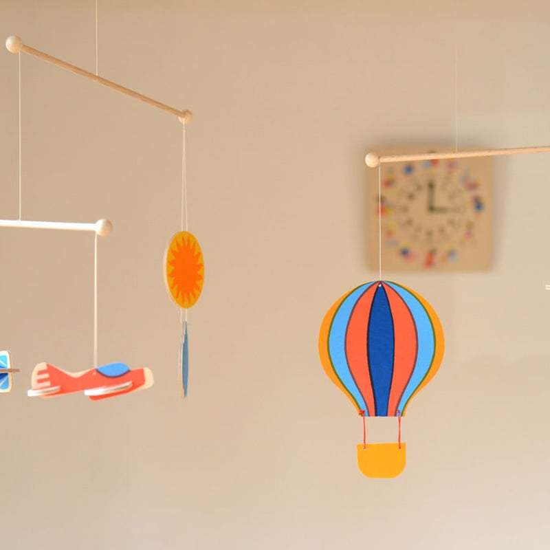 3ヶ月-〉モビール（立体）バルーン | TOYS&GIFT MOMO
