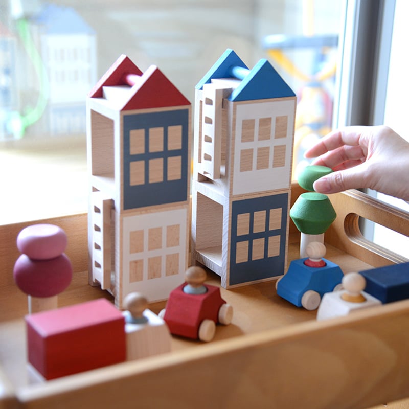 お取り寄せ品※ ルブロナ ベーシックタウンセット | TOYS&GIFT MOMO