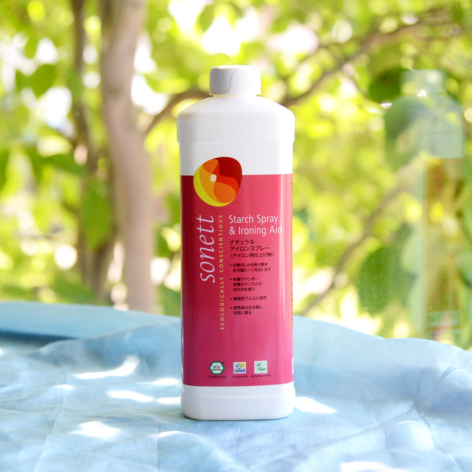 アイロン用仕上げ剤 】ソネット ナチュラルアイロンスプレー
