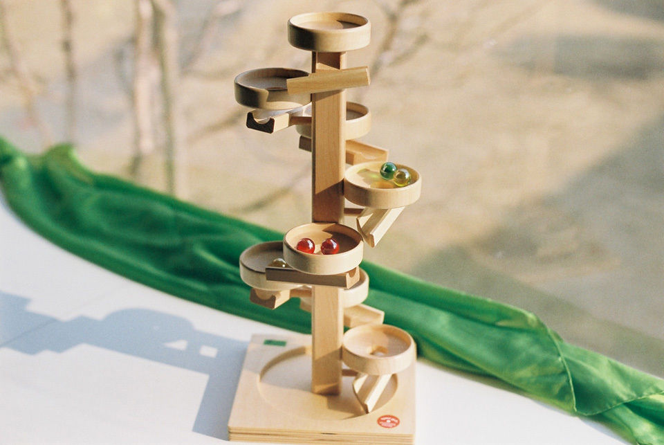 3才-大人〉玉の塔 ディスク 白木 | TOYS&GIFT MOMO