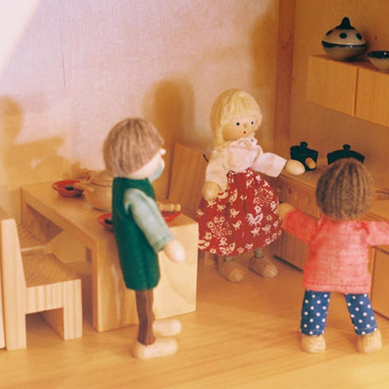 3才-〉【ドールハウス/人形】自在人形 母 | TOYS&GIFT MOMO