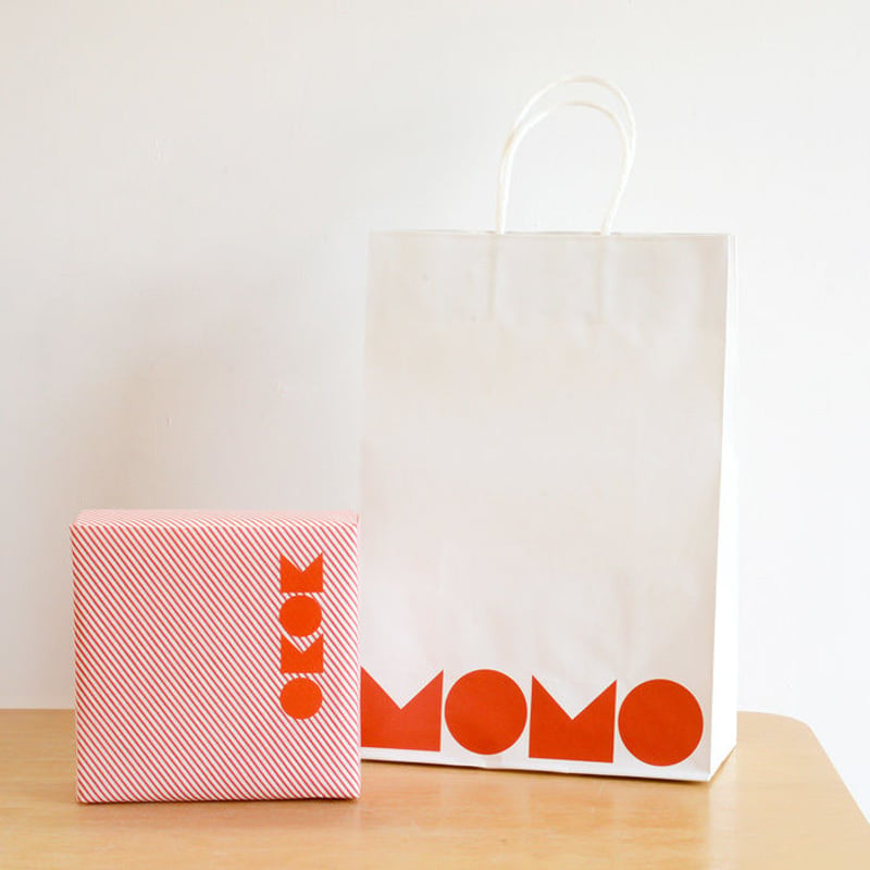 スタンダード】赤ストライプ ギフトラッピング | TOYS&GIFT MOMO