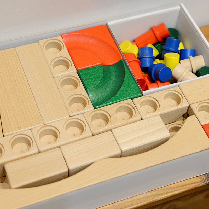 nic cubio Kugelbahn 知育玩具 楽天市場】CUBIO玉の塔 基本セット 【NIC/ニック】 : AND CHILD