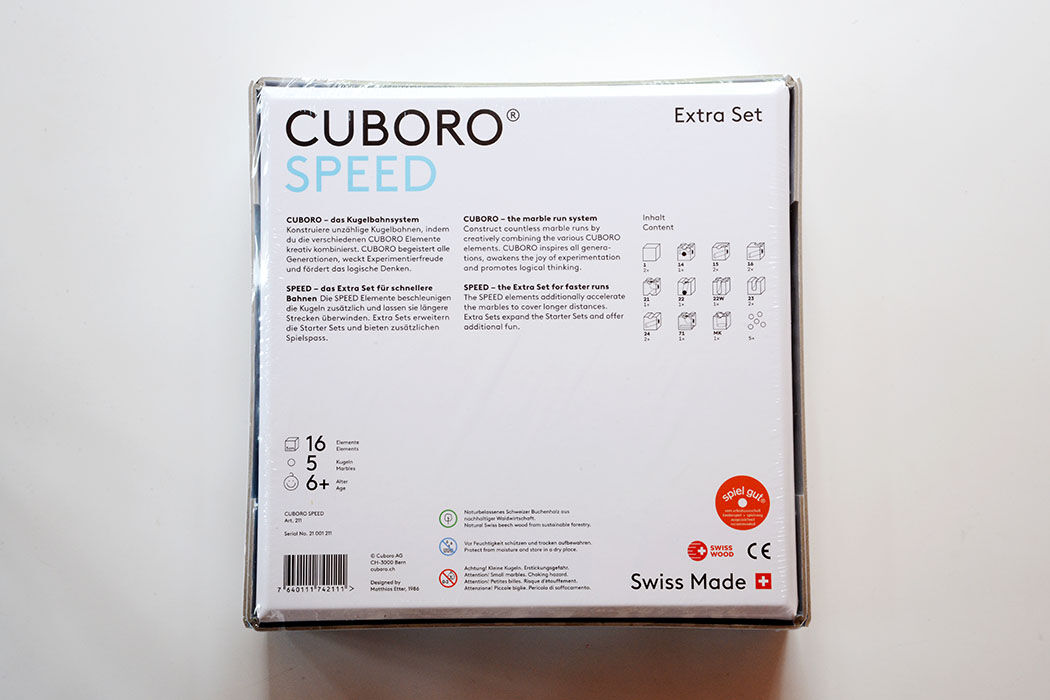 キュボロ追加セット》【5才〜】CUBORO Extra Set スピード
