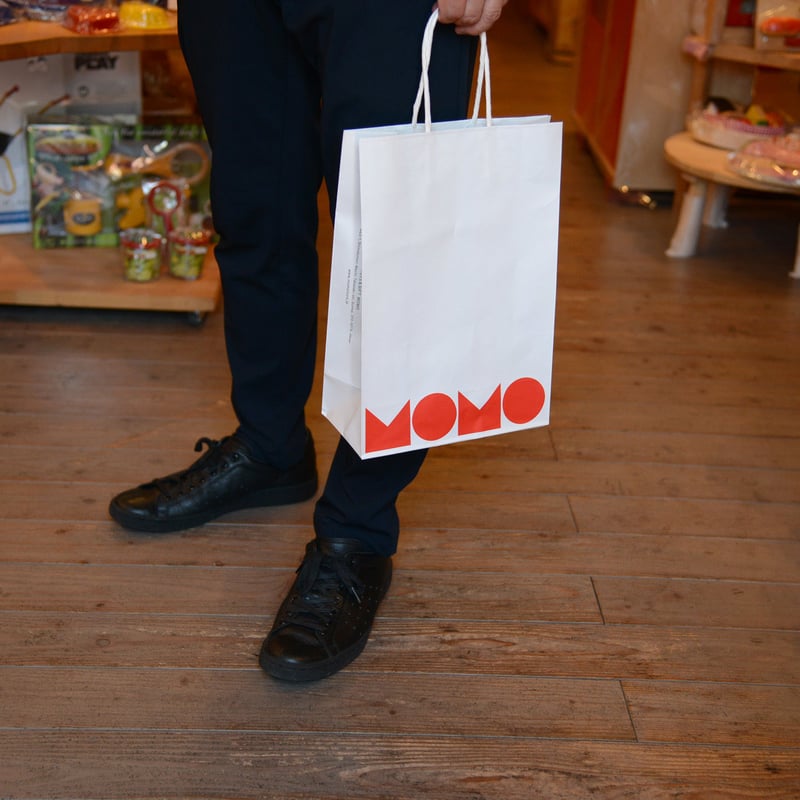 無料】MOMOオリジナルペーパーバッグ (大) (中) | TOYS&GIFT MOMO