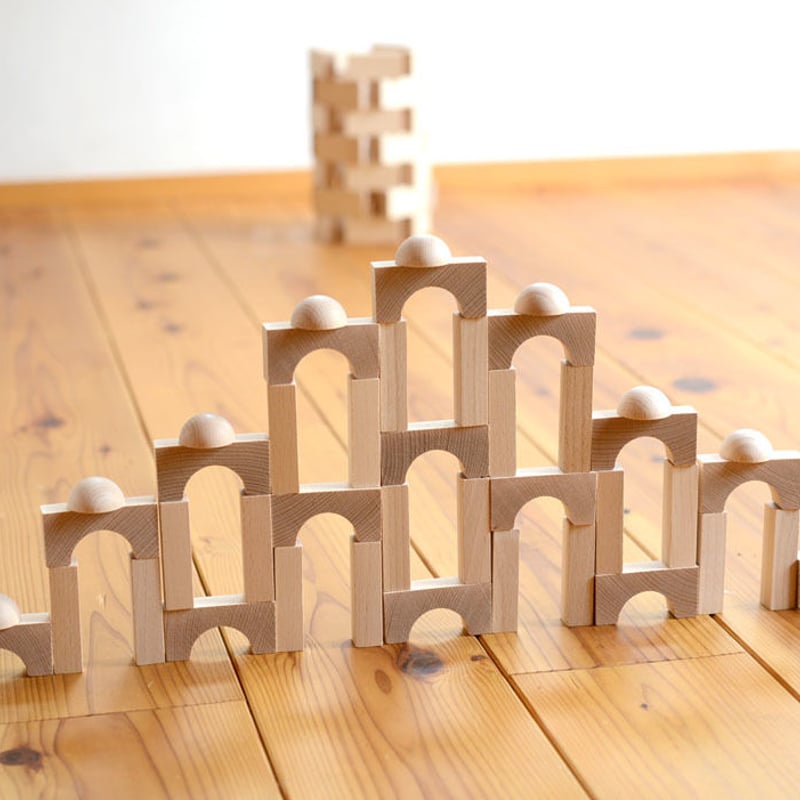 5才-〉【追加の積木】半球積木 (162ピース) | TOYS&GIFT MOMO