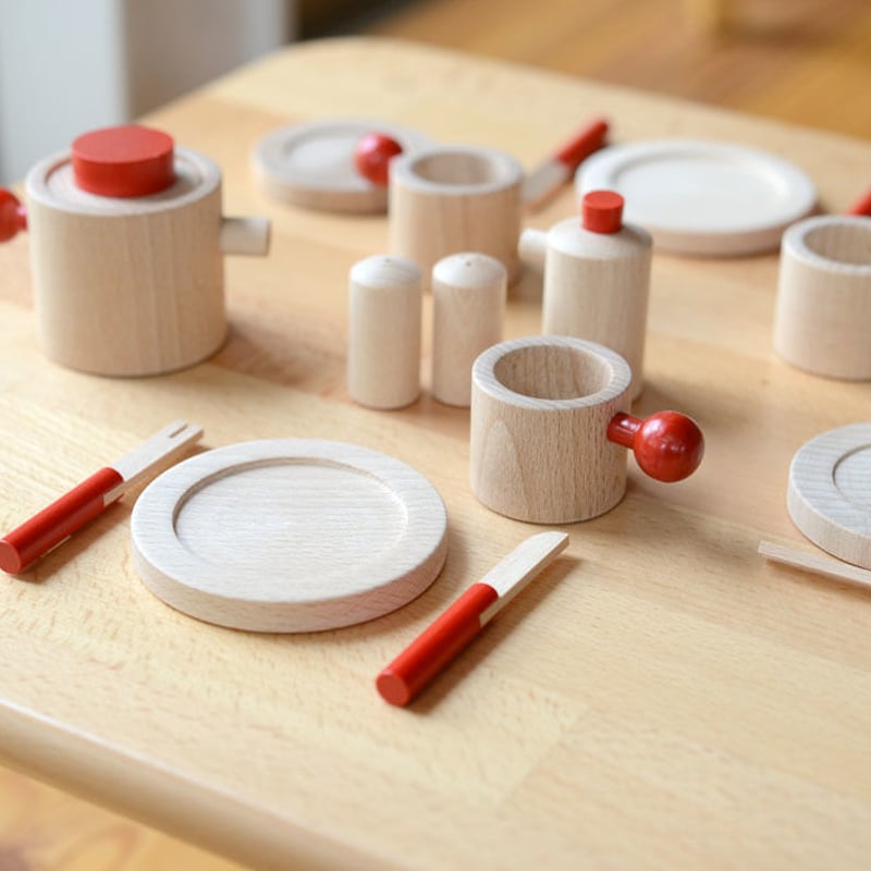 2才-7才〉ママゴトC (ディナーセット) ままごと道具 | TOYS&GIFT MOMO