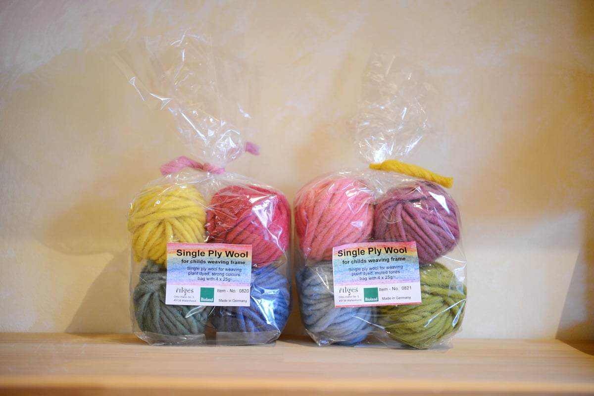 機織り　リジッドヘドル　60㎝　オプション多数　袋付き　草木染め毛糸セット 機織り リジッドヘドル 60㎝ オプション多数 袋付き 草木染め毛糸
