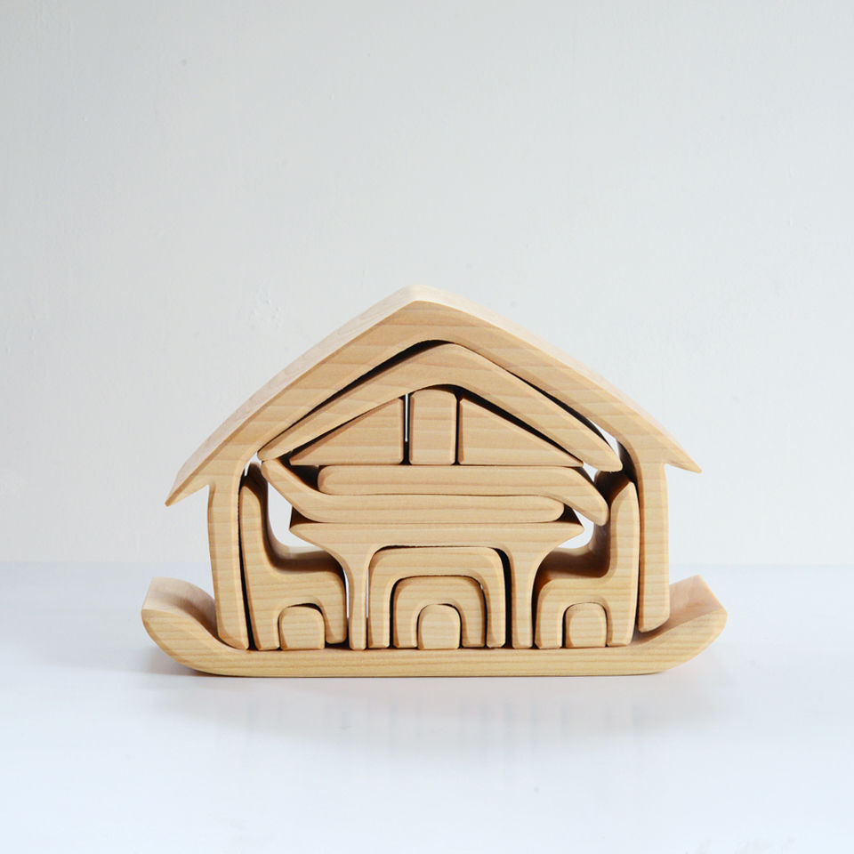 4才-8才〉おうちの積み木 ナチュラル | TOYS&GIFT MOMO