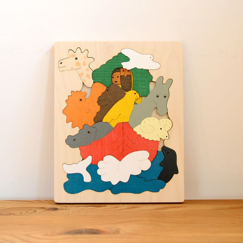 4才-5才〉2重パズル・ノアの方舟（45ピース） | TOYS&GIFT MOMO