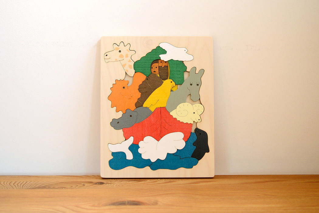 レア⭐︎手描き絵付⭐︎ニンフェンブルク パール ティーセット 8点 4才-5才〉2重パズル・ノアの方舟（45ピース） | TOYS&GIFT MOMO