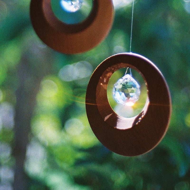 ドイツ・デコア社製クリスタルモビール ハーモニーリング ドイツ・デコア社製クリスタルモビール ハーモニーリング 木製モビール