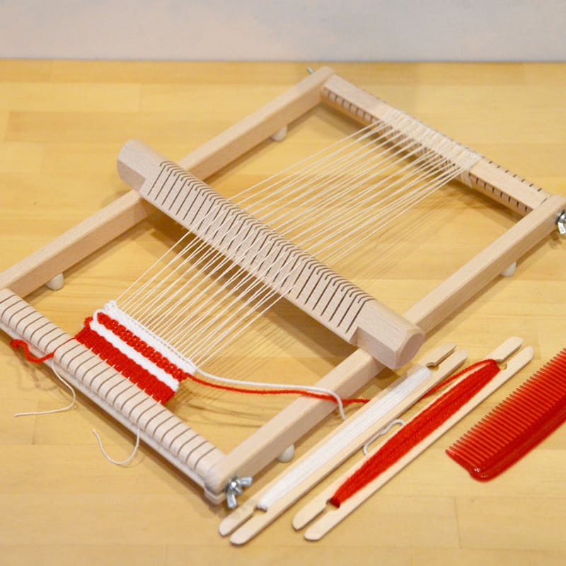 入荷予定12月中~下旬※〈5才-〉織り機 イネス | TOYS&GIFT MOMO