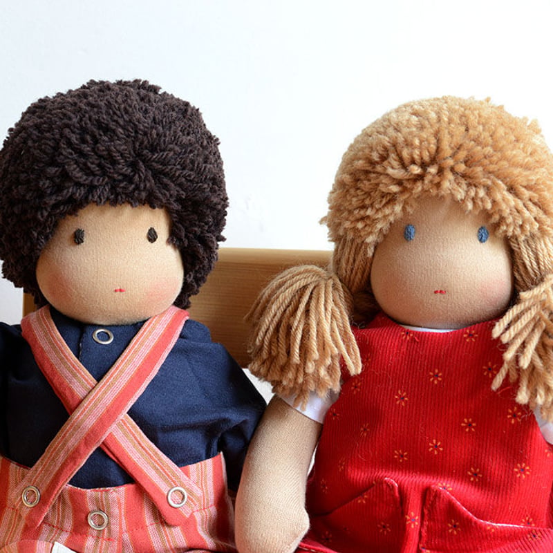 お取寄せ品〈3才-〉ジルケ人形（小）男の子 | TOYS&GIFT MOMO
