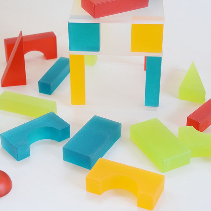 4才-〉Lumiブロック ビタミンカラー (28ピース) | TOYS&GIFT MOMO