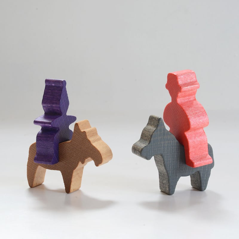 1.5才-〉【追加の積木】ZOOへ行こう ハーフ (約32ピース