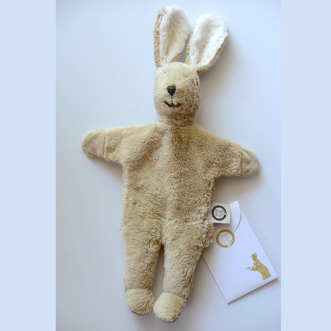 0ヶ月-〉【手人形】ハンドパペット うさぎ Hand Puppet Rabbit ＜ゼンガ