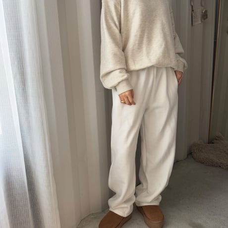 snow jogger sweat pants (2color)