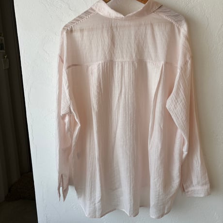 sheer over shirt (2color)