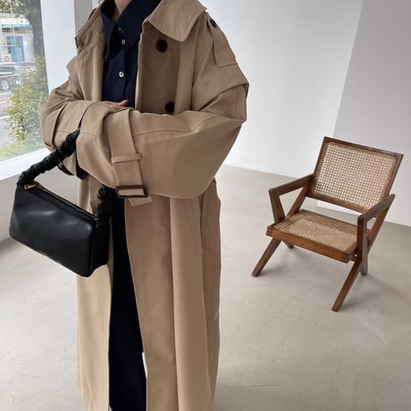 [original] 2way trench coat (2color)