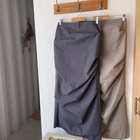 gather long skirt (2color)
