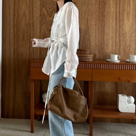 flat blouse (2color)