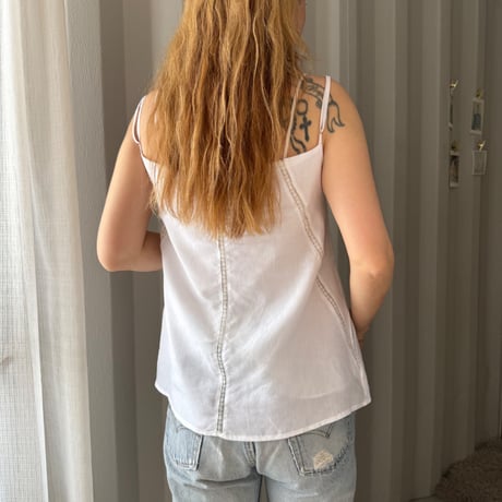 linen lace camisole(3color)
