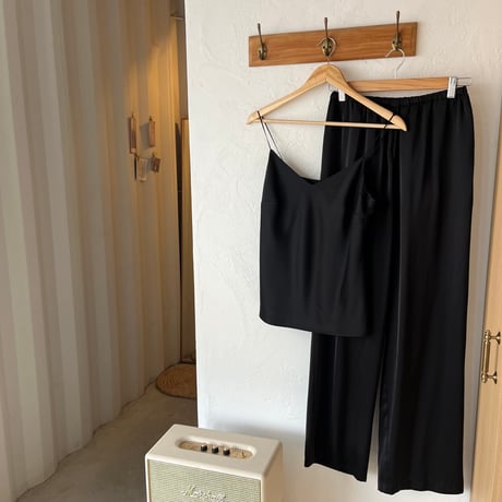 satin pants (2color)