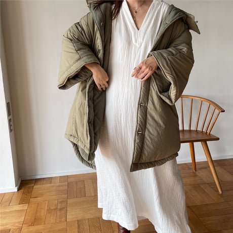 [original] reversible quilting coat (3color)