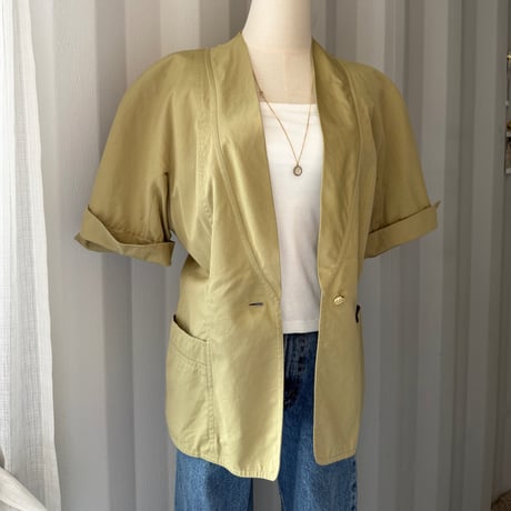 [Max Mara] half sleeve jacket