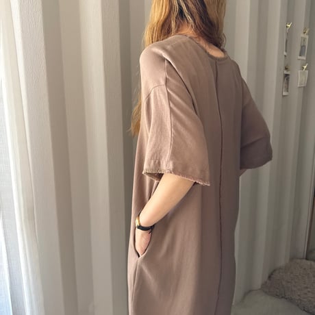 fringe linen one-piece (3color)