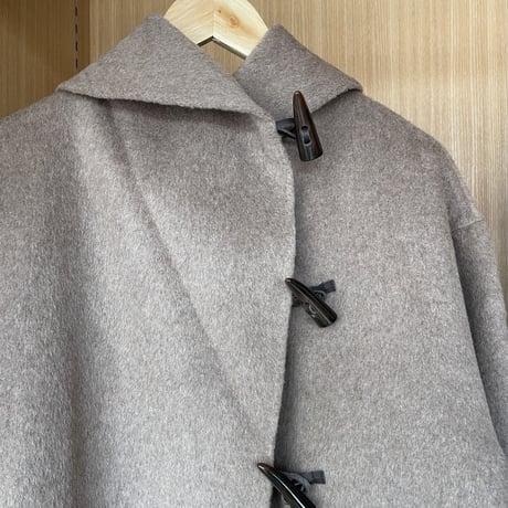 [original] big shoulder short duffle coat (2color)[FL2254]