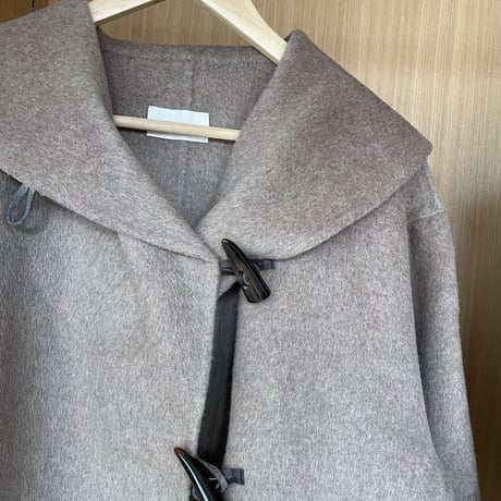[original] big shoulder short duffle coat (2color)[FL2254]